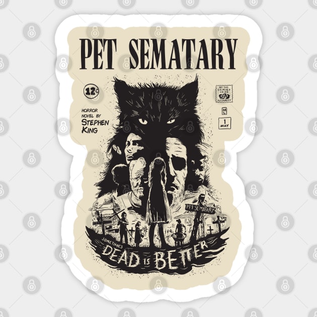 Pet Sematary Sticker by ribandcheese